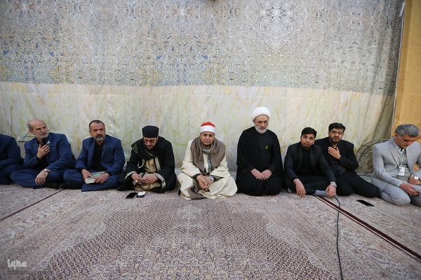 محفل انس با قرآن کریم با حضور قاری مصری احمد شحات