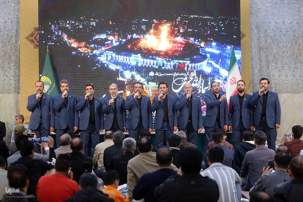 محفل انس با قرآن کریم با حضور قاری مصری احمد شحات