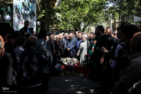 مراسم تشییع و تدفین پیکر مرحوم مغفور حاج ولی‌الله پوراحمدی