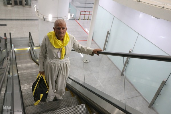 بدرقه نخستین گروه از زائران حج عمره در سال ۱۴۰۳