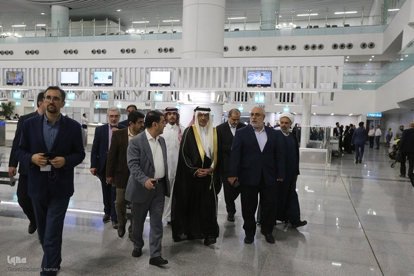 بدرقه نخستین گروه از زائران حج عمره در سال ۱۴۰۳