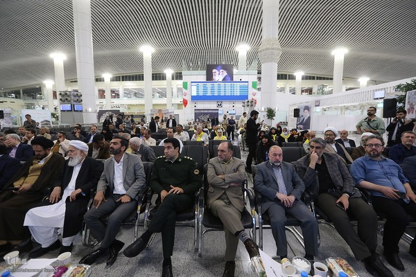 بدرقه نخستین گروه از زائران حج عمره در سال ۱۴۰۳