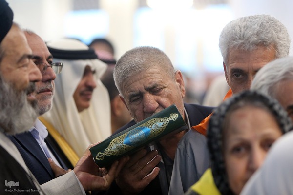 بدرقه نخستین گروه از زائران حج عمره در سال ۱۴۰۳