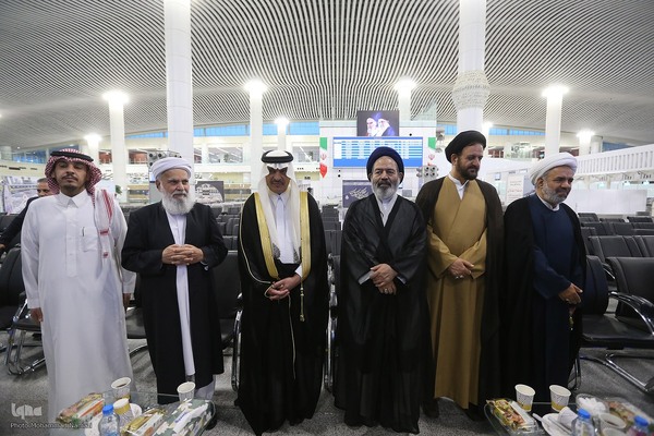 بدرقه نخستین گروه از زائران حج عمره در سال ۱۴۰۳