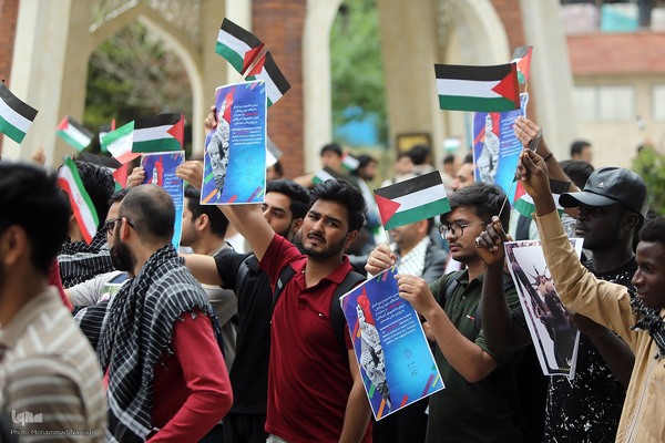تجمع دانشجویان دانشگاههای علوم‌پزشکی در دفاع از ملت مظلوم فلسطین