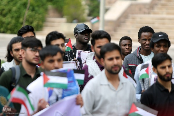 تجمع دانشجویان دانشگاههای علوم‌پزشکی در دفاع از ملت مظلوم فلسطین