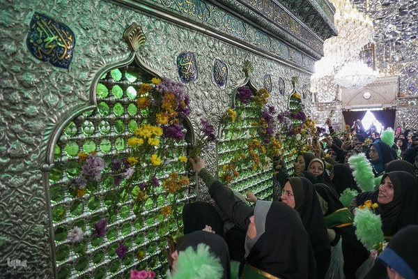 شادپیمایی دختران به‌مناسبت میلاد حضرت معصومه (س)