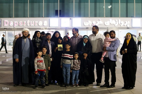 مراسم بدرقه نخستین زائران حج تمتع