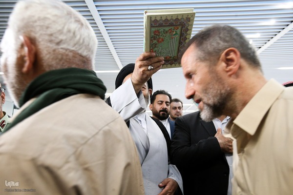 مراسم بدرقه نخستین زائران حج تمتع