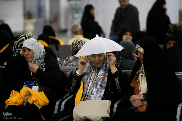 مراسم بدرقه نخستین زائران حج تمتع