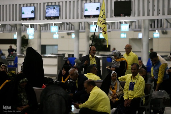 مراسم بدرقه نخستین زائران حج تمتع