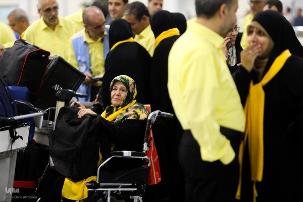 مراسم بدرقه نخستین زائران حج تمتع