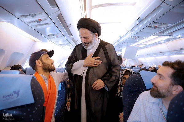 ورود سرپرست حجاج ایرانی و رئیس سازمان حج و زیارت به سرزمین وحی