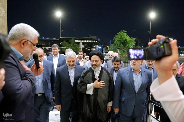 ورود سرپرست حجاج ایرانی و رئیس سازمان حج و زیارت به سرزمین وحی