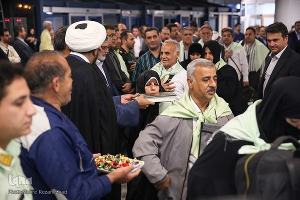 اعزام نخستین زوار حج تمتع خراسانی از فرودگاه بین‌المللی مشهد