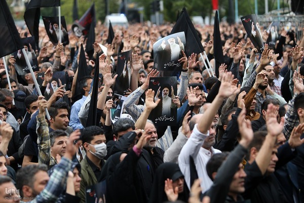 اجتماع مردم ایران به‌مناسبت شهادت آیت‌الله رئیسی