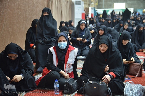 عزاداری مردم اهواز در سوگ شهادت آیت‌الله رئیسی و همراهانشان