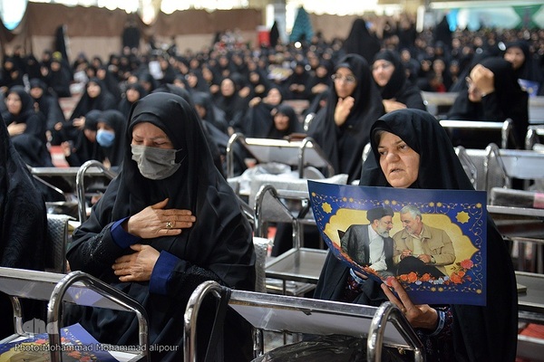 عزاداری مردم اهواز در سوگ شهادت آیت‌الله رئیسی و همراهانشان