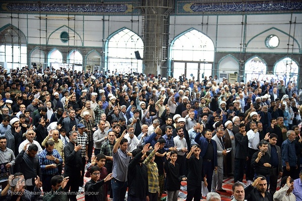 عزاداری مردم اهواز در سوگ شهادت آیت‌الله رئیسی و همراهانشان