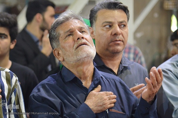 عزاداری مردم اهواز در سوگ شهادت آیت‌الله رئیسی و همراهانشان