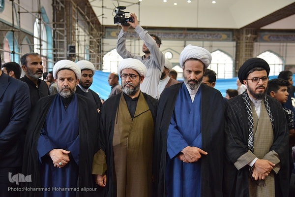 عزاداری مردم اهواز در سوگ شهادت آیت‌الله رئیسی و همراهانشان