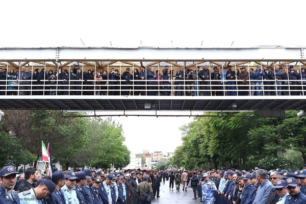 تشییع شهدای خدمت در تبریز