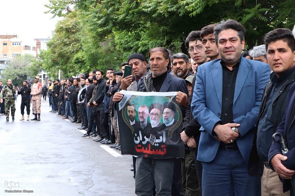 تشییع شهدای خدمت در تبریز
