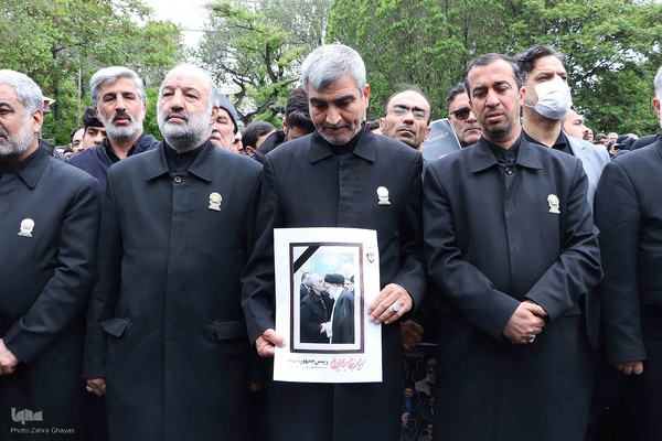 تشییع شهدای خدمت در تبریز