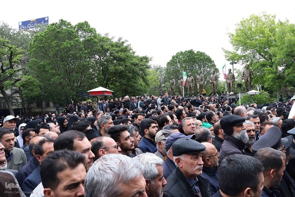 تشییع شهدای خدمت در تبریز