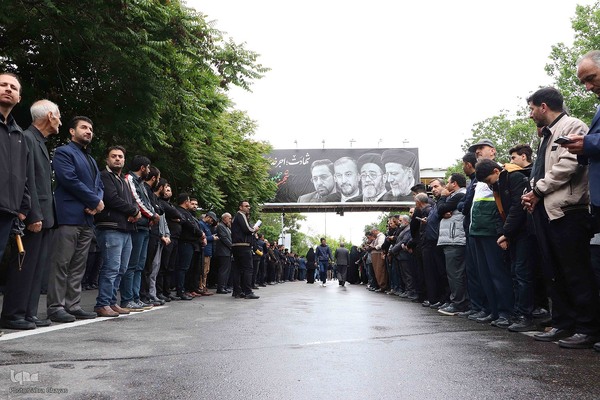 تشییع شهدای خدمت در تبریز