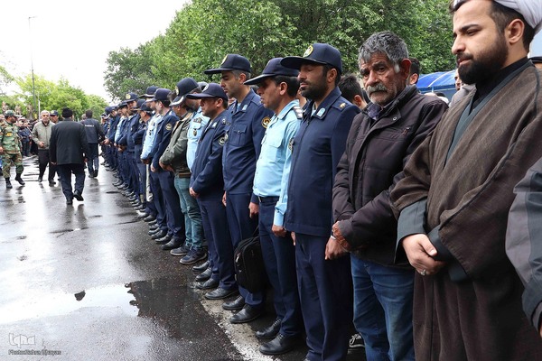 تشییع شهدای خدمت در تبریز