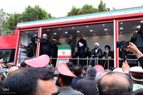 تشییع شهدای خدمت در تبریز