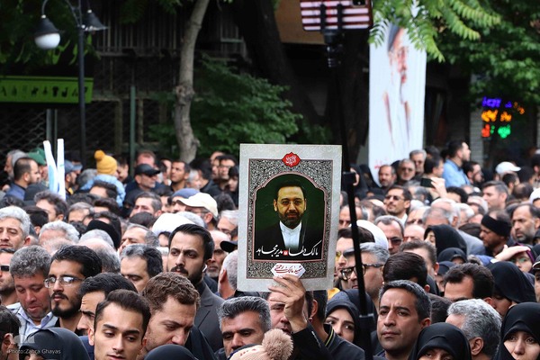 تشییع شهدای خدمت در تبریز