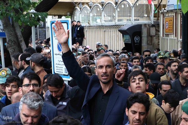 تشییع شهدای خدمت در تبریز