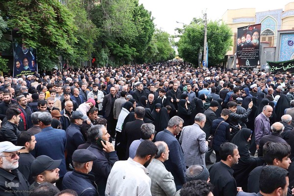 تشییع شهدای خدمت در تبریز