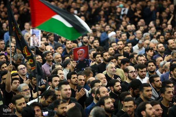 «مراسم وداع» مردم با رئیس جمهور در مصلی