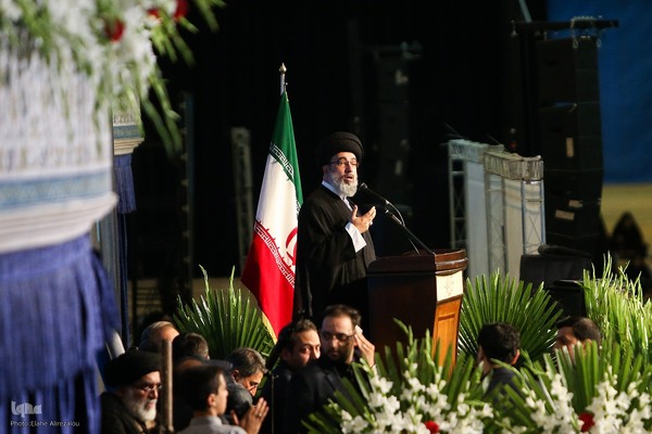 «مراسم وداع» مردم با رئیس جمهور در مصلی