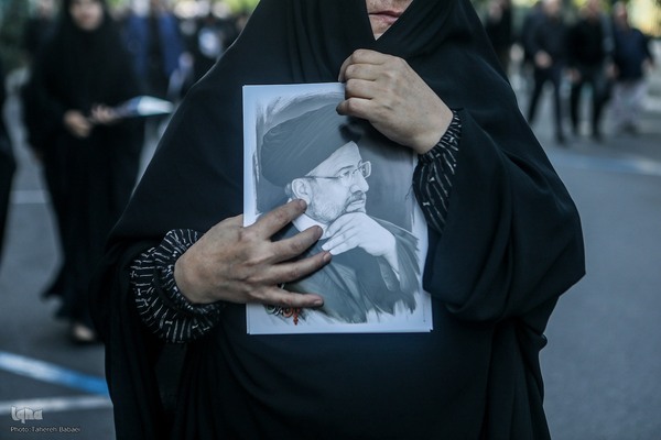 مراسم تشییع پیکرهای شهدای خدمت