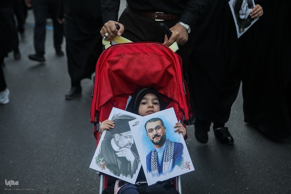 مراسم تشییع پیکرهای شهدای خدمت