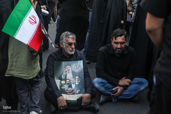 مراسم تشییع پیکرهای شهدای خدمت