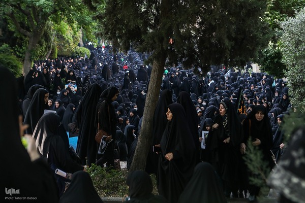 مراسم تشییع پیکرهای شهدای خدمت