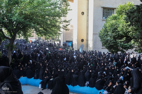 مراسم تشییع پیکرهای شهدای خدمت