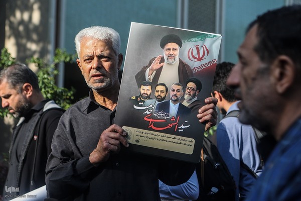 مراسم تشییع پیکرهای شهدای خدمت