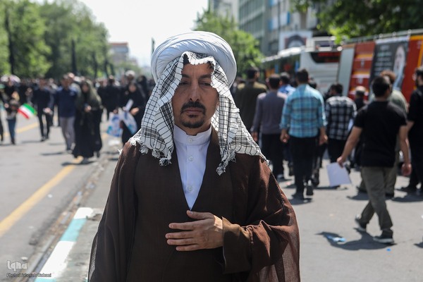 مراسم تشییع پیکرهای شهدای خدمت