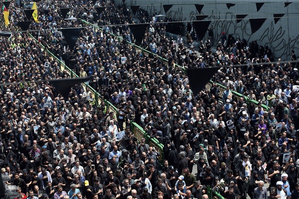 تشییع پیکر رئیس جمهور شهید در تهران (۳)