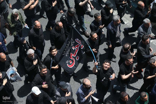 تشییع پیکر رئیس جمهور شهید در تهران (۳)