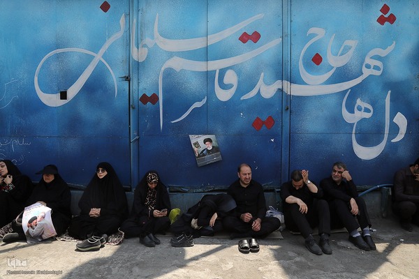 تشییع پیکر رئیس جمهور شهید در تهران (۳)