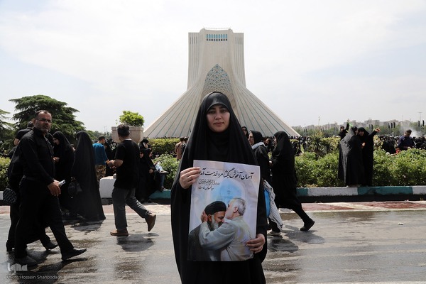 تشییع پیکر رئیس جمهور شهید در تهران (۳)