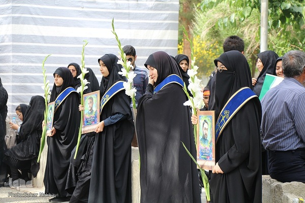 تشیع شهید آیت الله رئیسی و دو تن از همراهان در بیرجند