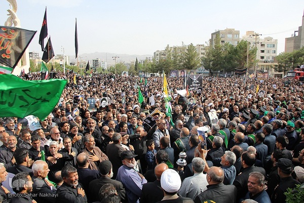 تشیع شهید آیت الله رئیسی و دو تن از همراهان در بیرجند